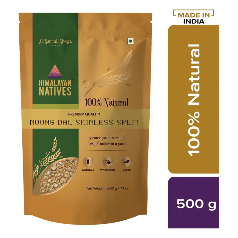 Himalayan Natives Moong Dal - Skinless Split
