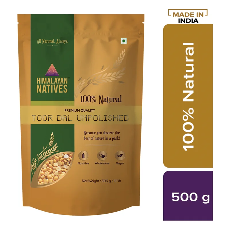 Himalayan Natives Toor Dal - Unpolished
