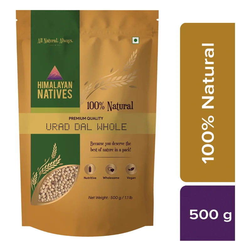 Himalayan Natives Urad Dal - Whole