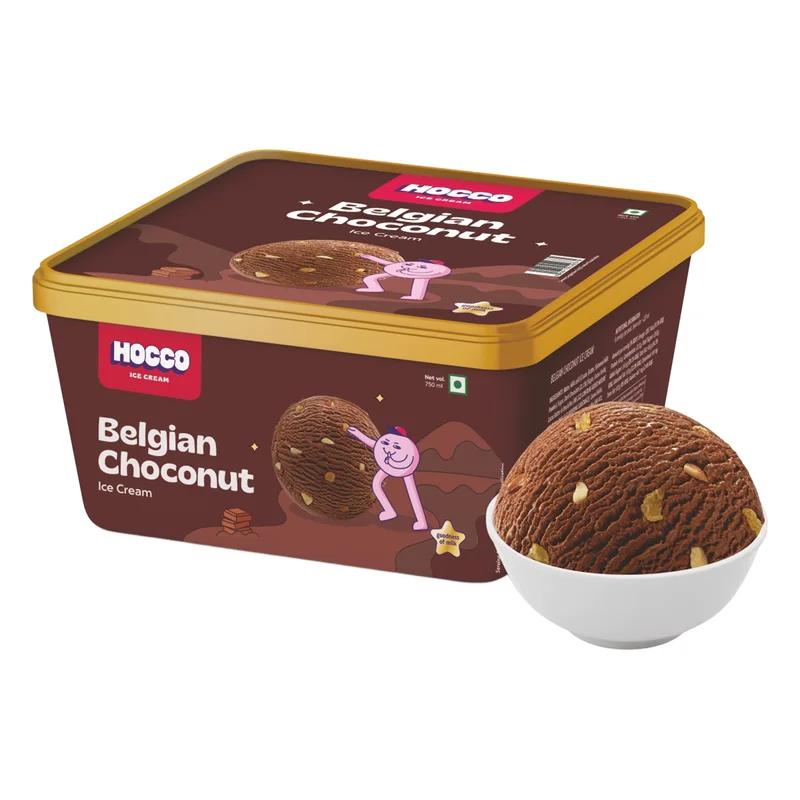 Hocco Belgian Choconut Ice Cream
