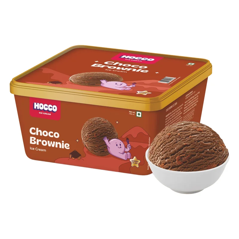 Hocco Choco Brownie Ice Cream