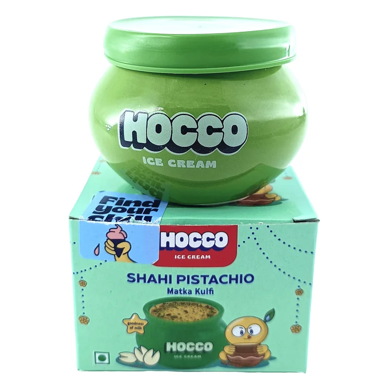 Hocco Shahi Pistachio Matka Kulfi