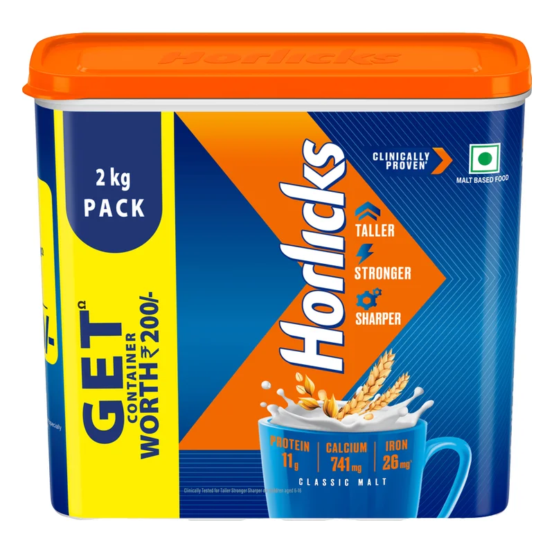 Horlicks Classic Malt Container