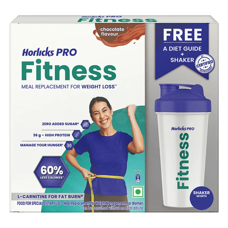 Horlicks Pro Fitness Chocolate Meal Replacement
