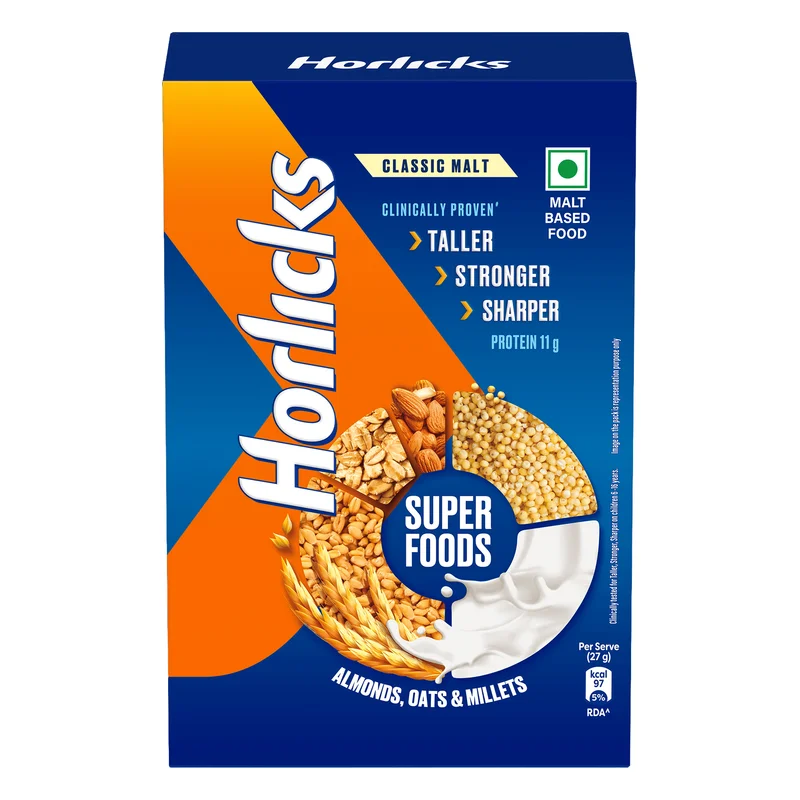 Horlicks Superfoods Classic Malt Carton
