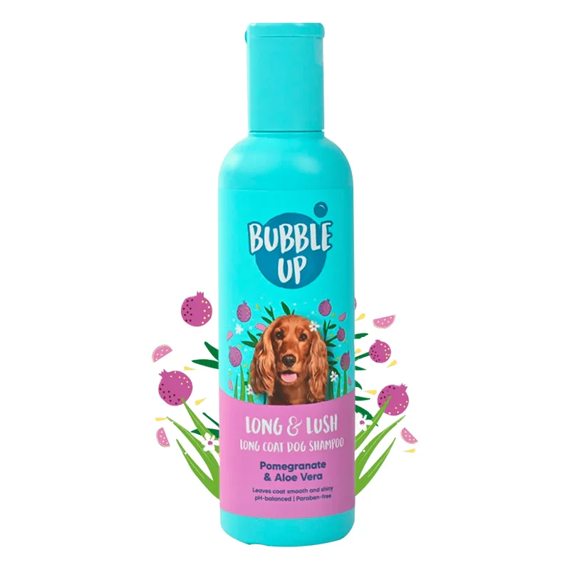 HUFT Bubble Up Long & Lush Dog Shampoo - Pomegranate & Aloe Vera