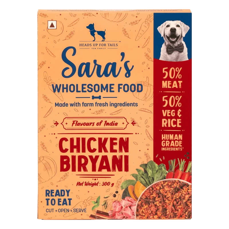 HUFT Sara's Wholesome Chicken Biryani Dog Food