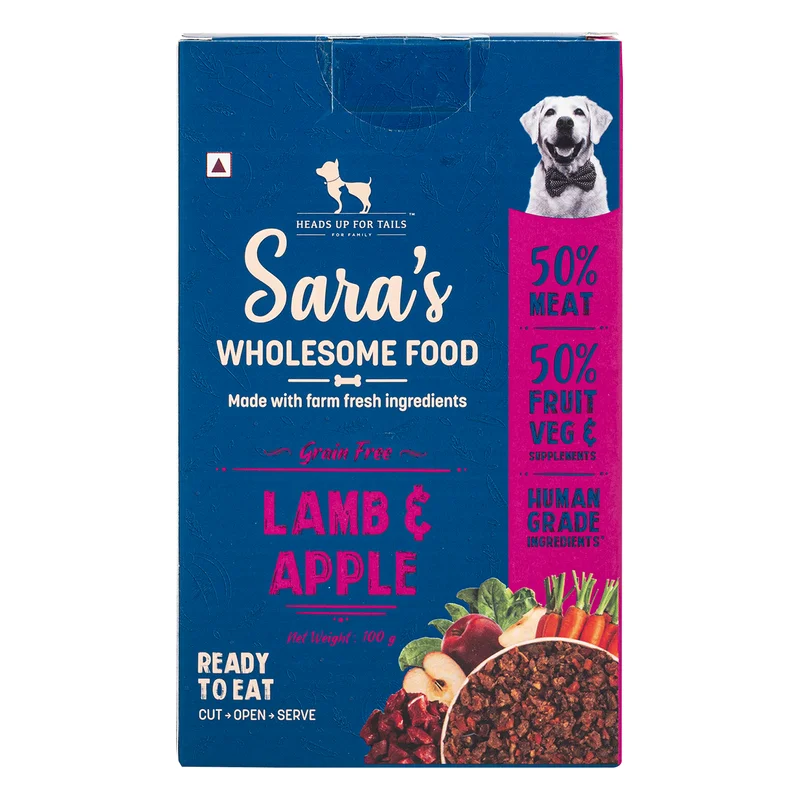 HUFT Sara's Wholesome Grain Free Lamb & Apple Dog Food