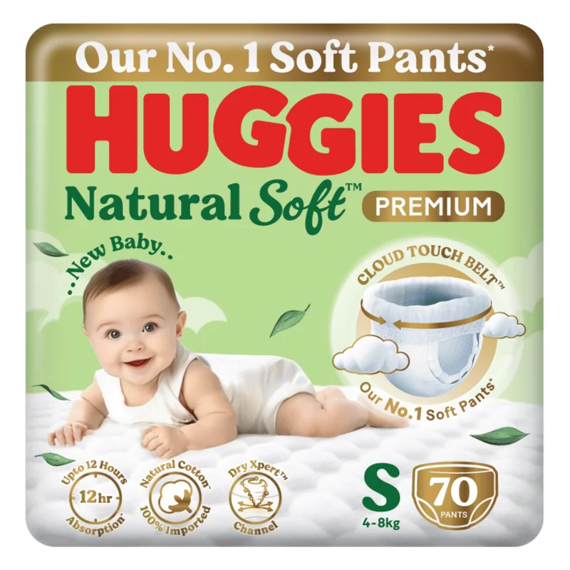 Huggies Natural Soft Diapers Small