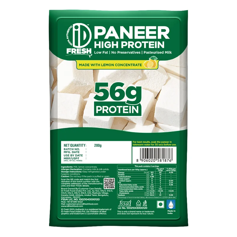 iD High Protein Paneer