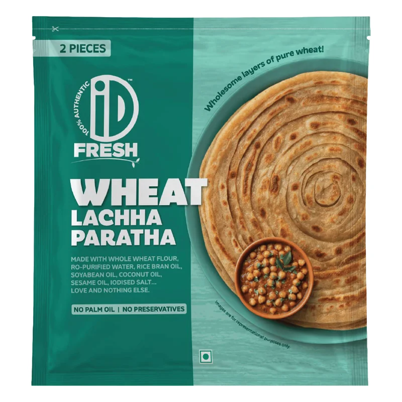 iD Wheat Lachha Paratha