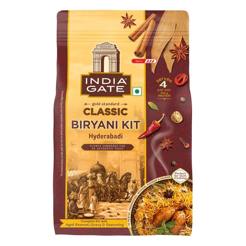 India Gate Classic Hyderabadi Biryani Kit