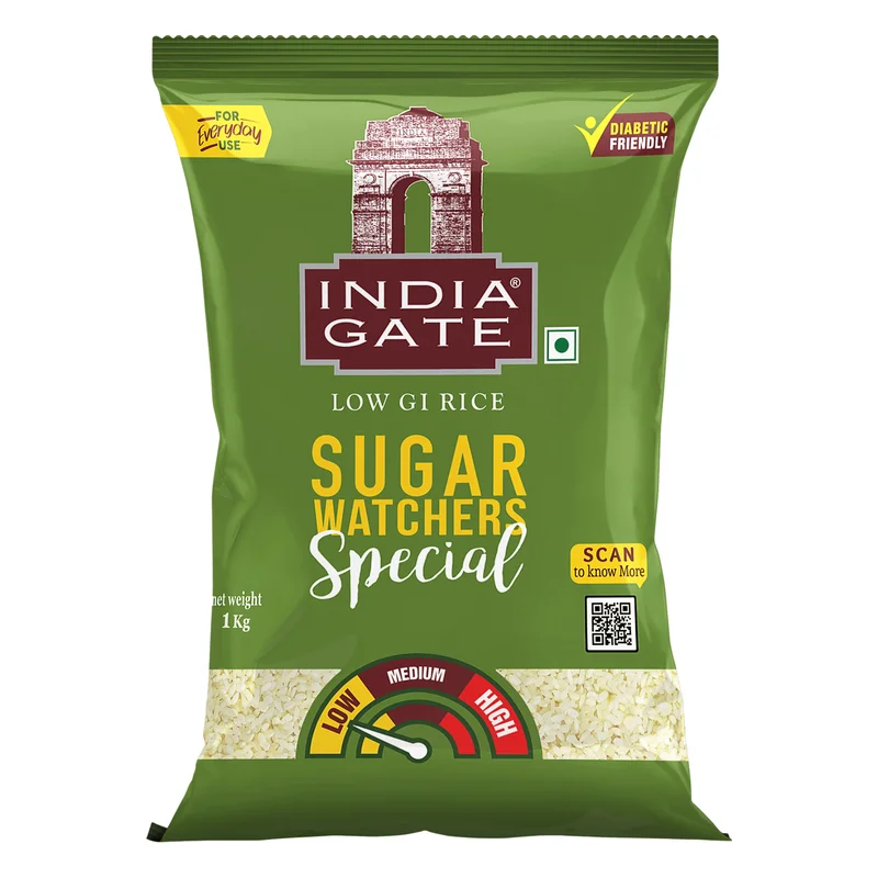 India Gate Low GI Sugar Watchers Rice