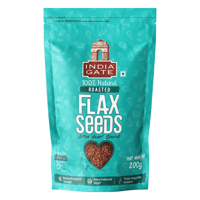 India Gate Roasted Flax Seeds