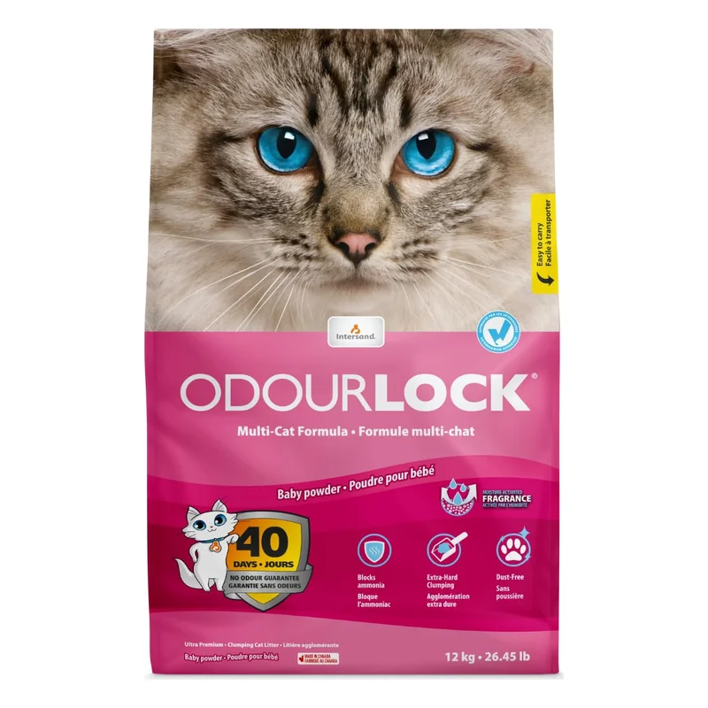 Intersand OdourLock Baby Powder Cat Litter