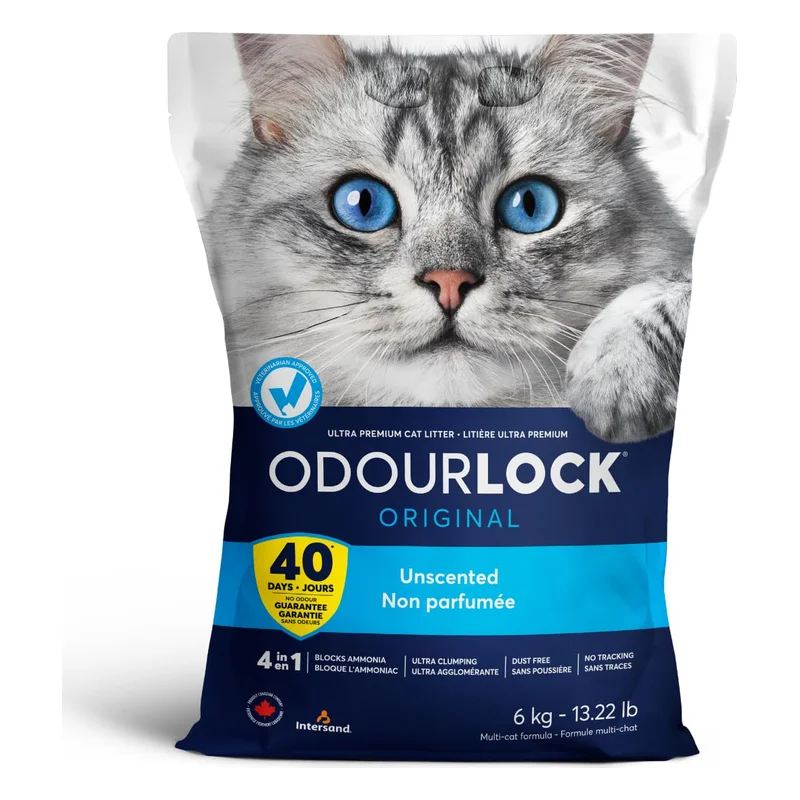 Intersand OdourLock Unscented Cat Litter