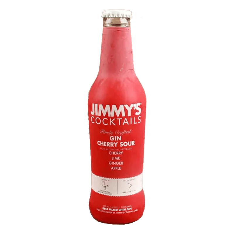 Jimmy's Gin Cherry Sour Cocktail Mixer