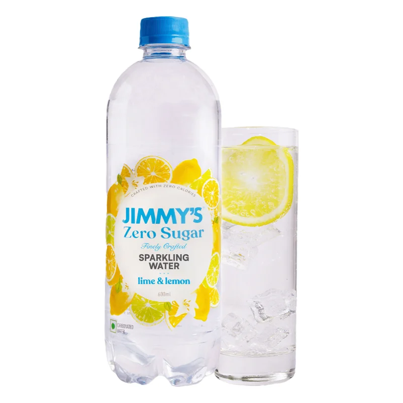 Jimmy's Zero Sugar Lime & Lemon Sparkling Water