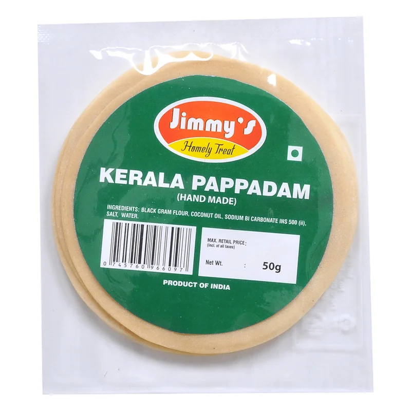 Jimmy's Kerala Pappadam