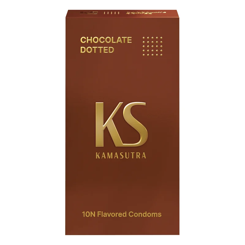 KamaSutra Extra Dotted Chocolate Condoms