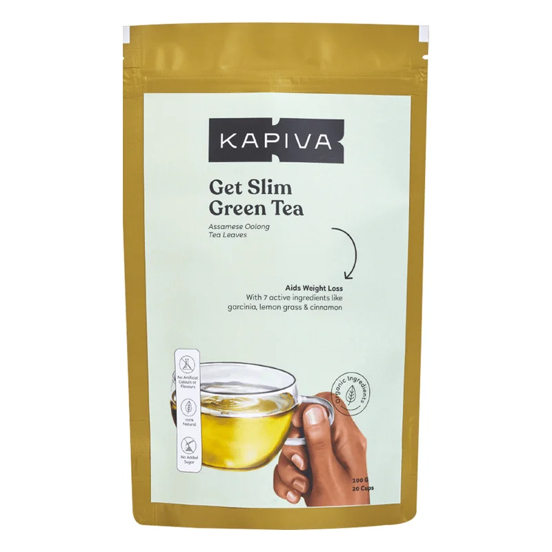 Kapiva Get Slim Green Tea with Garcinia