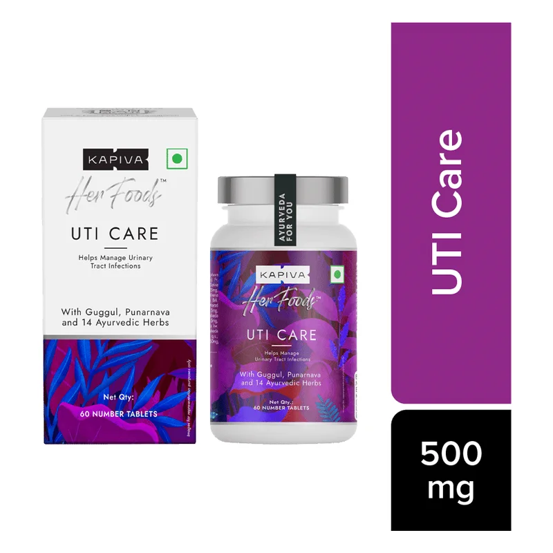 Kapiva Her Foods UTI Care Tablets