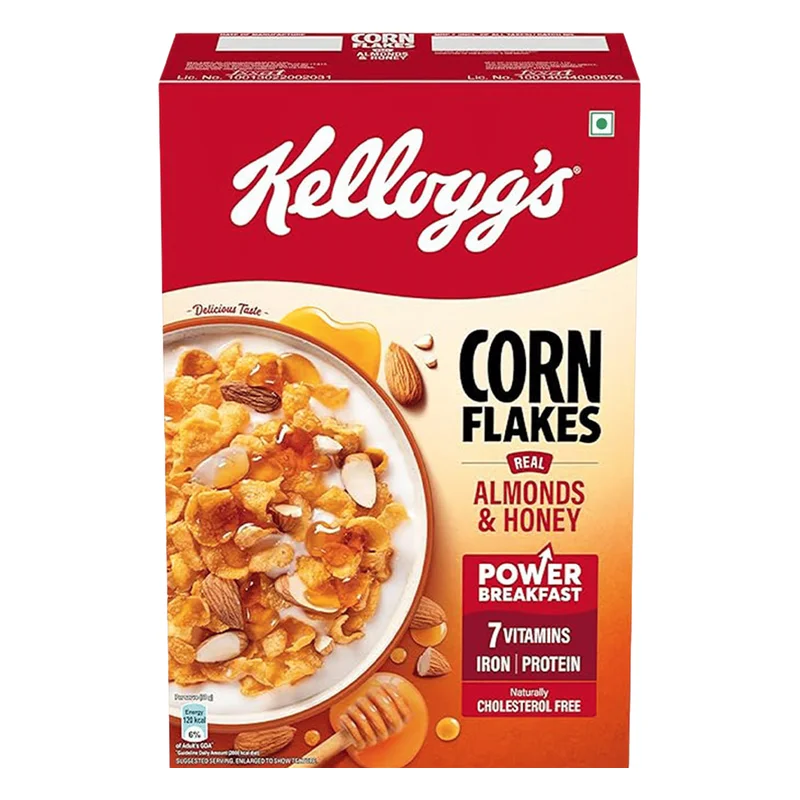 Kellogg's Real Almonds & Honey Corn Flakes
