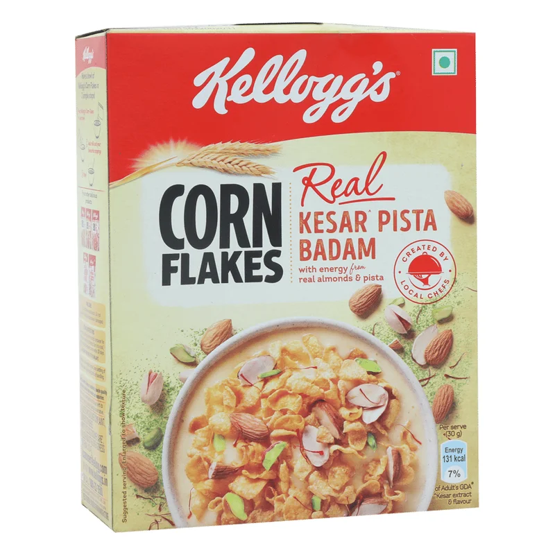 Kellogg's Real Kesar Pista Badam Corn Flakes
