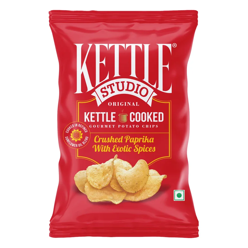 Kettle Studio Crushed Paprika With Exotic Spices Potato Chips