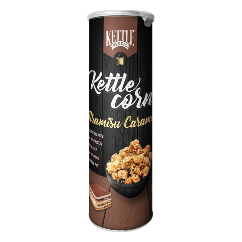 Kettle Studio Kettle Corn Tiramisu Caramel Popcorn