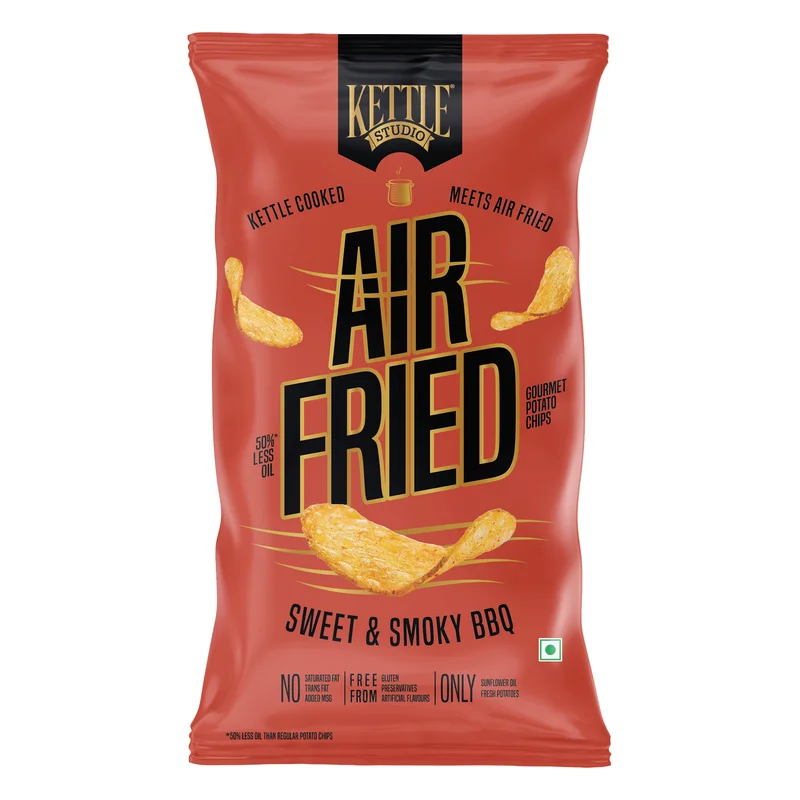 Kettle Studio Sweet & Smoky BBQ Air Fried Potato Chips