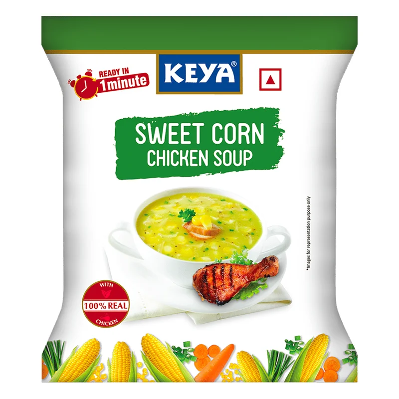 Keya Sweet Corn Chicken Instant Soup