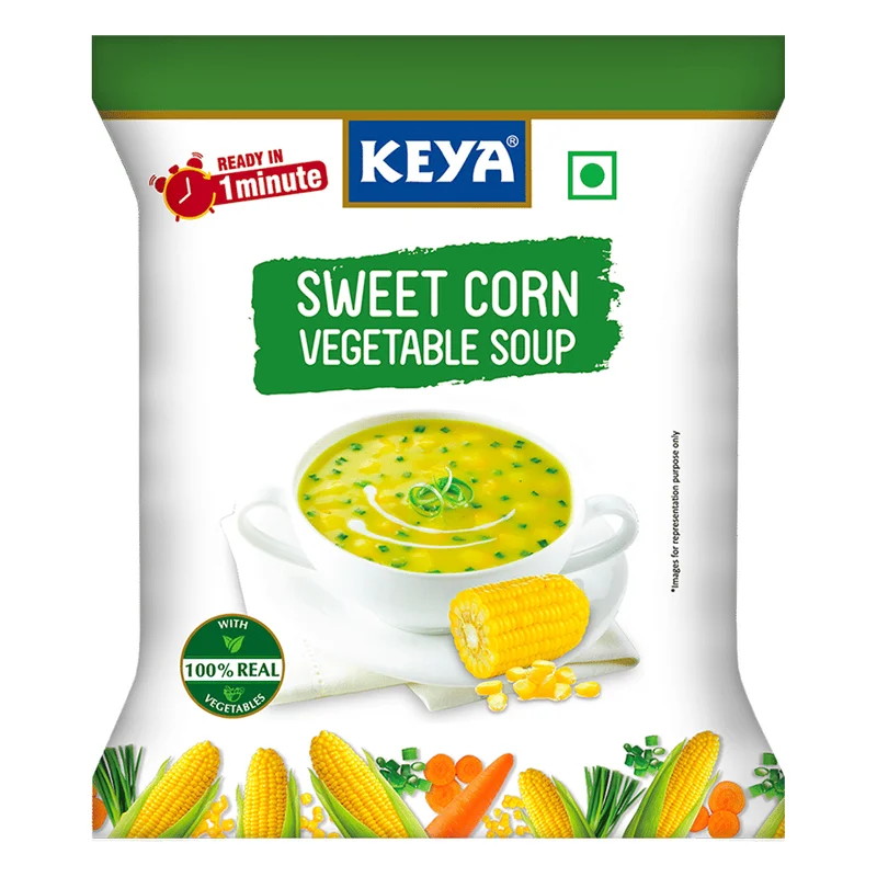 Keya Sweet Corn Vegetable Instant Soup