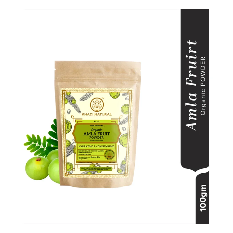 Khadi Natural Amla Fruit Organic Powder