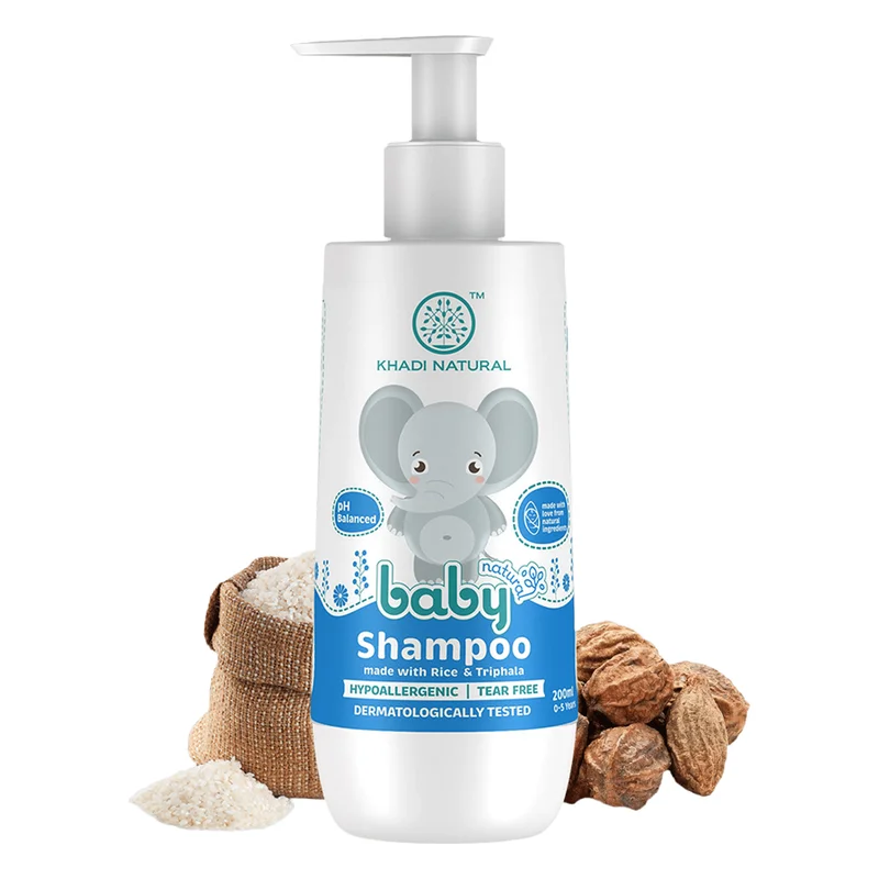 Khadi Natural Baby Shampoo with Rice & Triphala