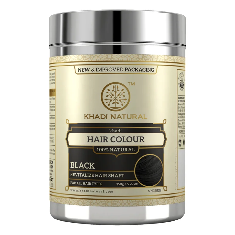 Khadi Natural Black Hair Colour
