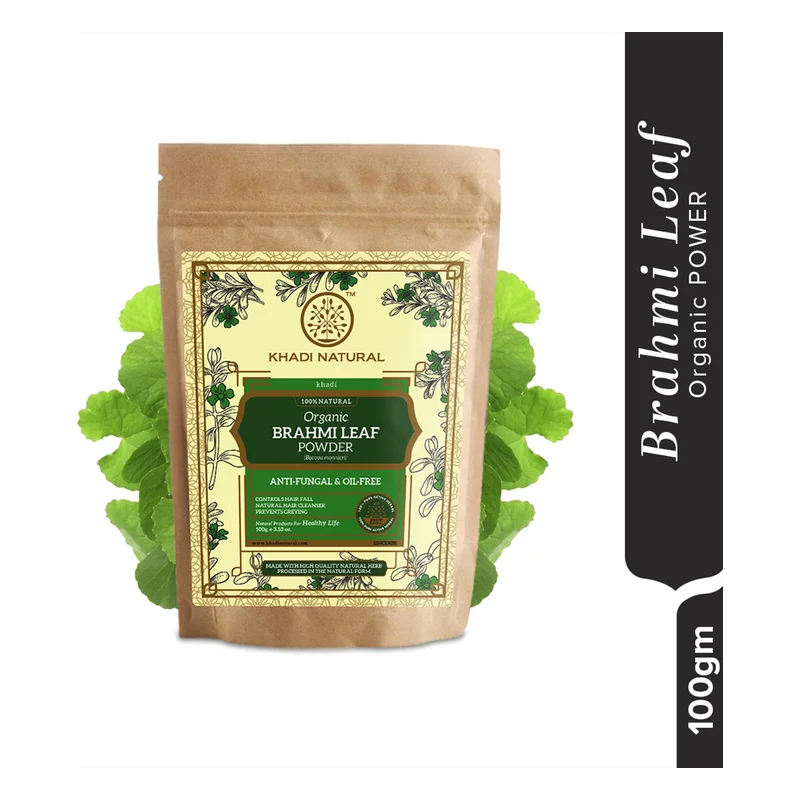Khadi Natural Brahmi Leaf Organic Powder