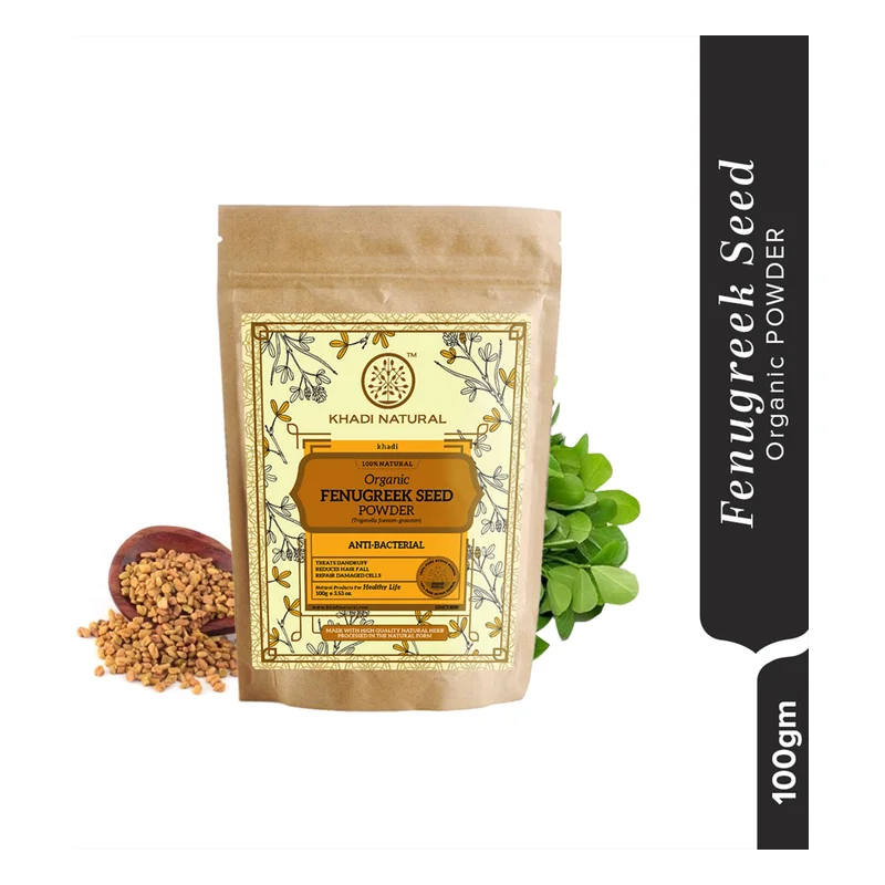 Khadi Natural Fenugreek Seed Organic Powder