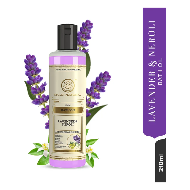Khadi Natural Lavender & Neroli Bath Oil