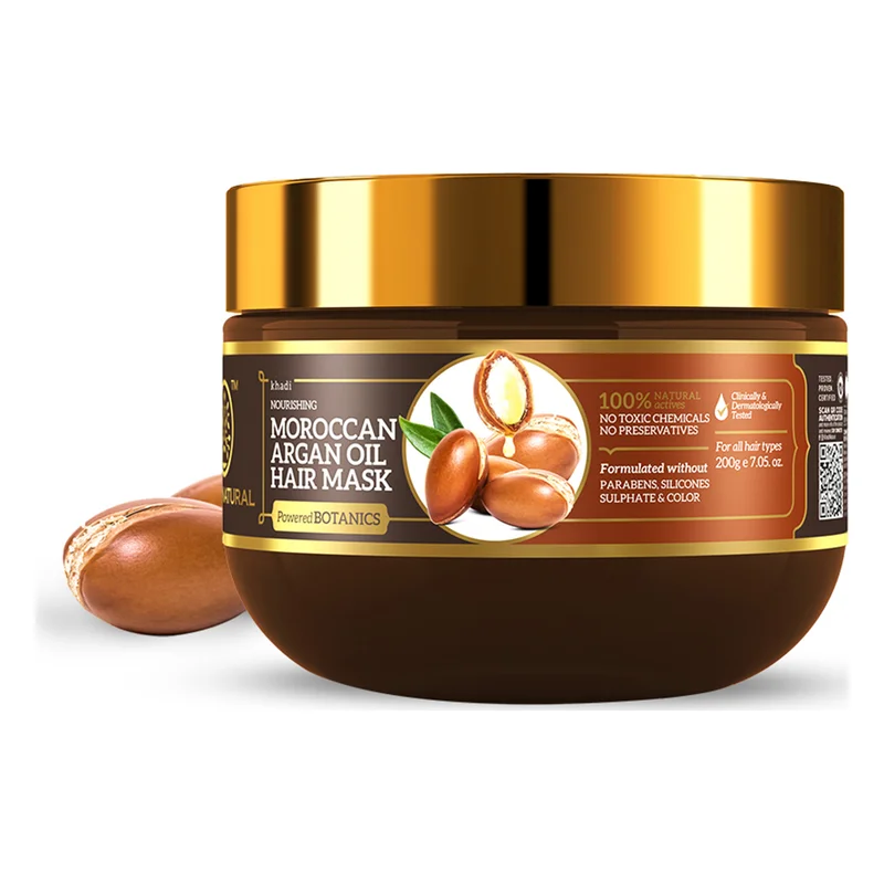 Khadi Natural Moroccan Argan Oil Hair Mask
