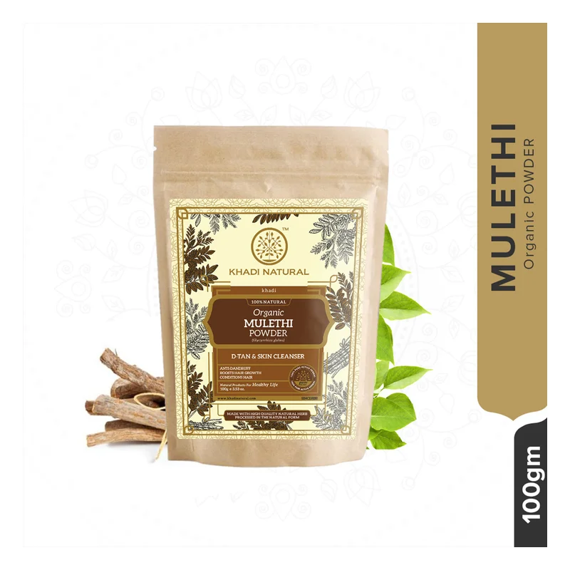 Khadi Natural Mulethi Organic Powder