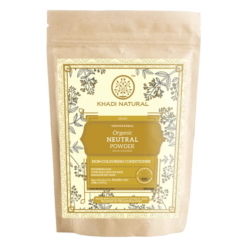 Khadi Natural Neutral Organic Powder