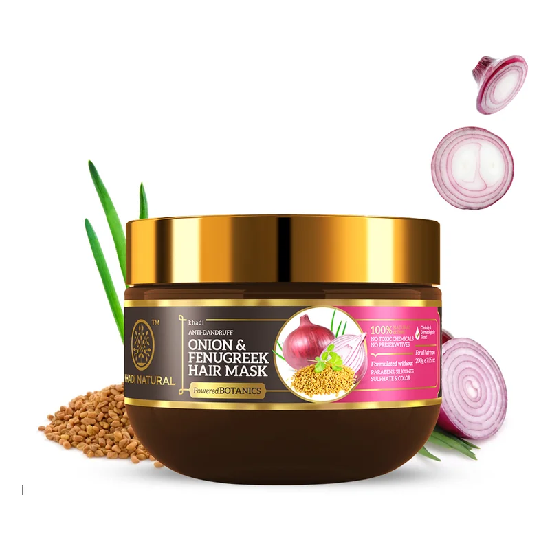 Khadi Natural Onion & Fenugreek Hair Mask