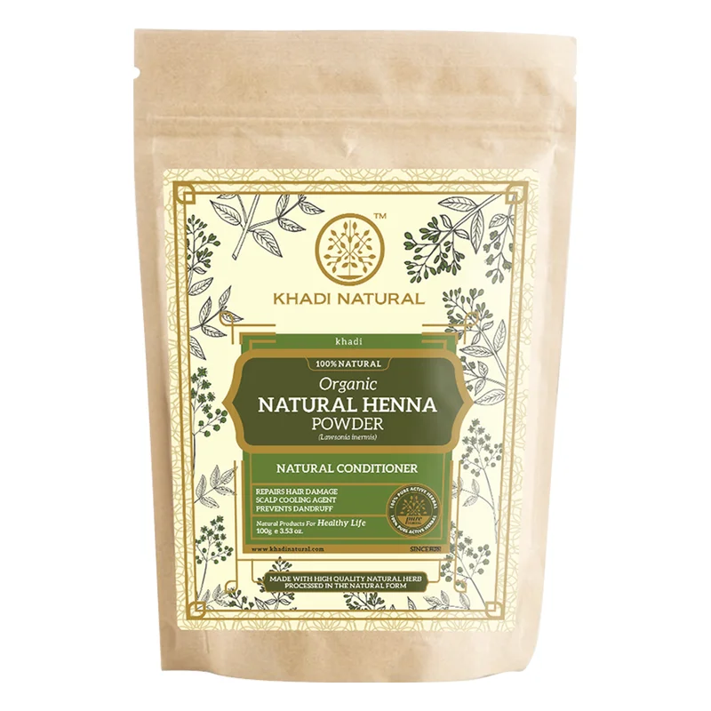 Khadi Natural Organic Herbal Henna Powder