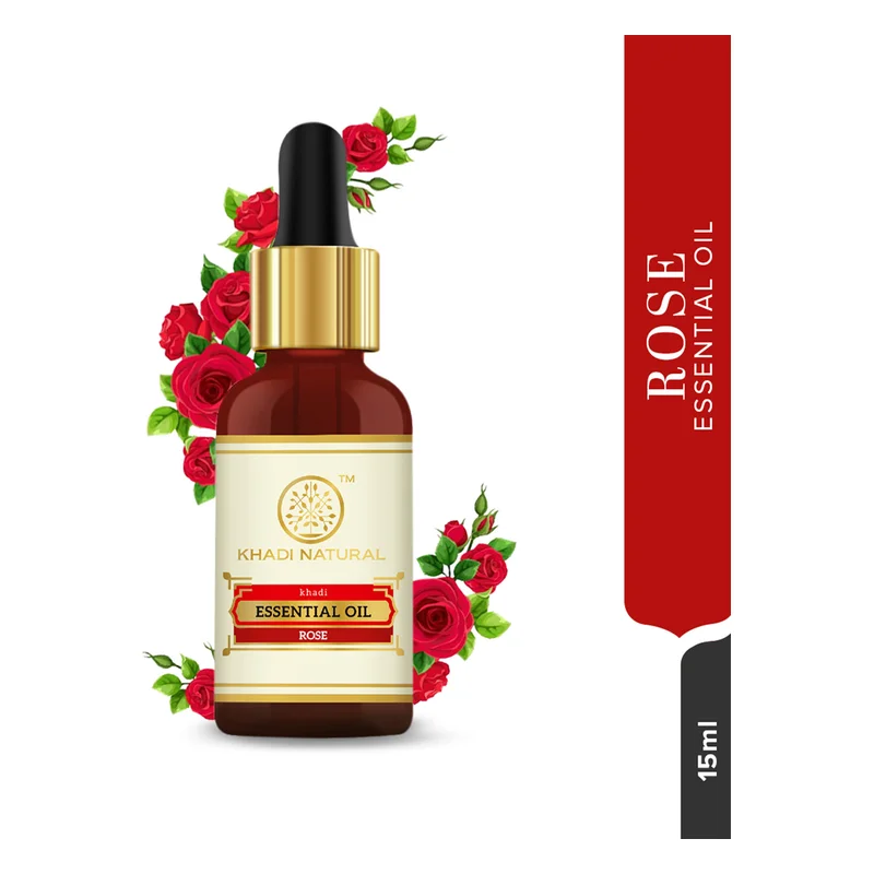 Khadi Natural Rose Essential Oil