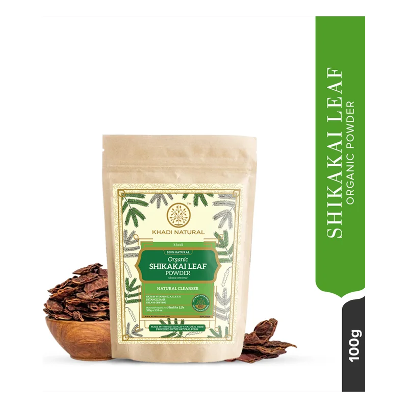 Khadi Natural Shikakai Leaf Organic Powder