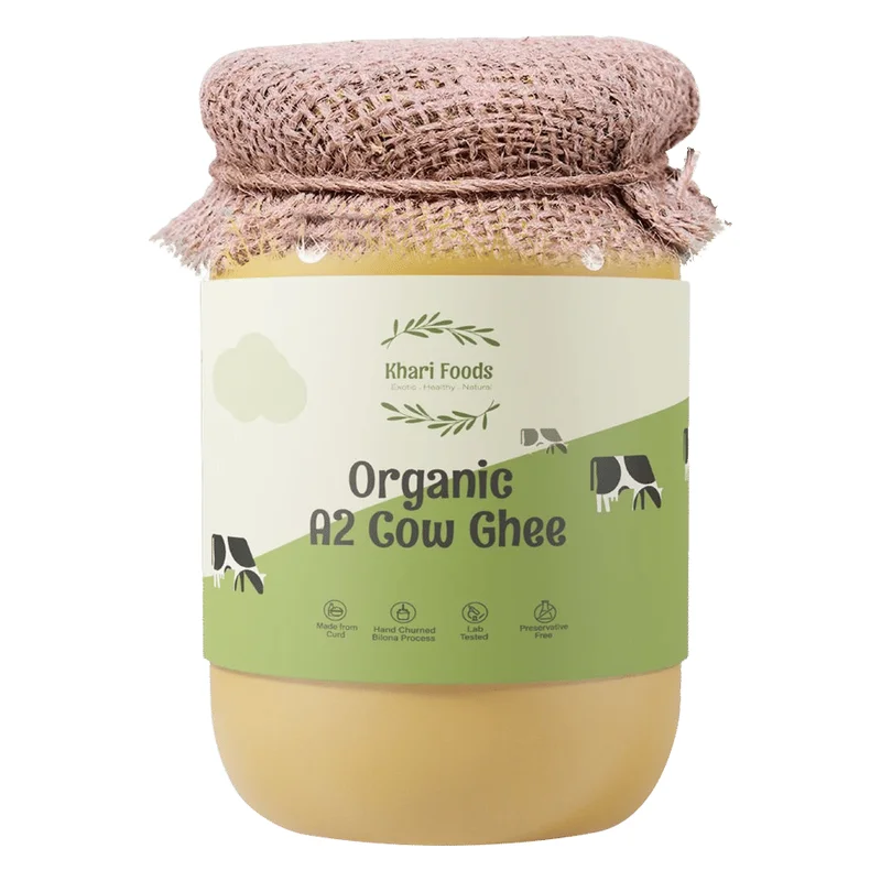 Khari Foods Organic A2 Cow Ghee (Bilona)