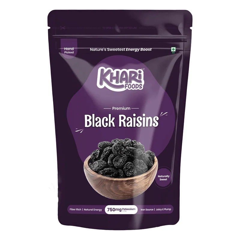 Khari Foods Premium Black Raisins