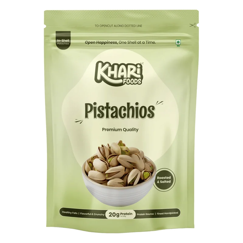 Khari Foods Premium Roasted & Salted Pistachios