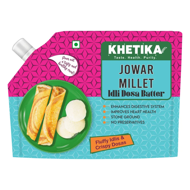 Khetika Jowar Millet Idli Dosa Batter